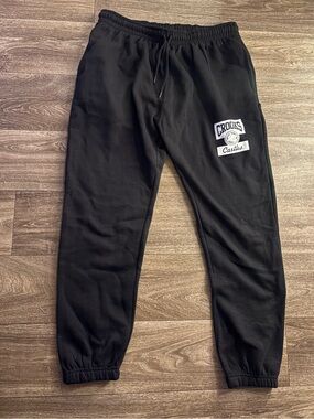 Crooks & Castles Black Logo Joggers